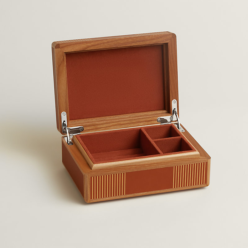 HERMES　エルメス ラッカー　器　容器　木製品　保存　お洒落　光沢 リングボックス 《アマルテ・Hミルレ》 PM | Hermès - エルメス-公式サイト